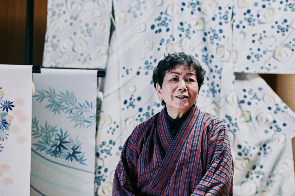 手描き友禅とは｜江戸友禅の技を継ぐ染色工房くさなぎ・草薙惠子