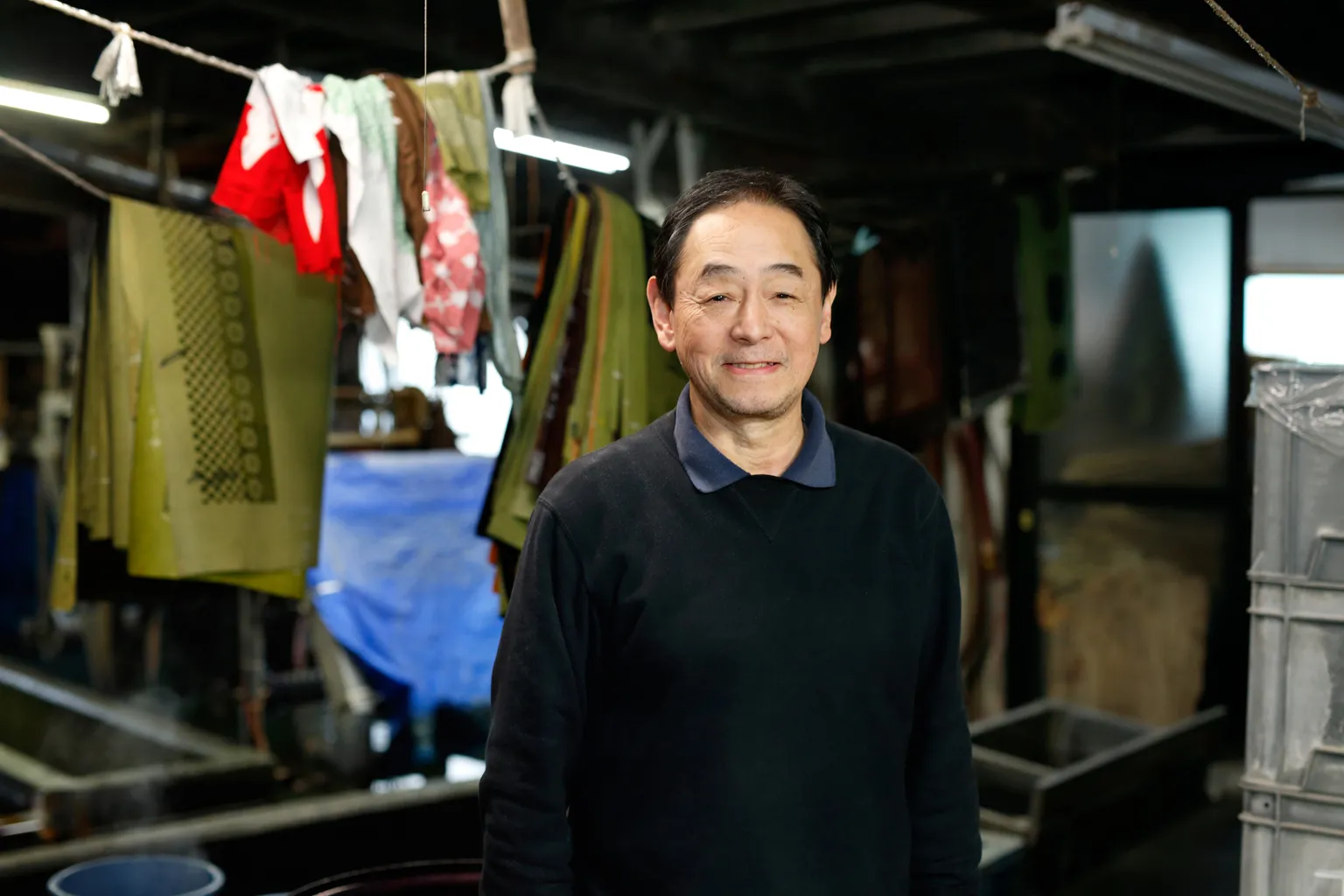 「小学校の卒業文集に『染め物屋になる』と書いたほど、私にとって家業を継ぐことは幼い頃から意識していたことでした」と村井さん。