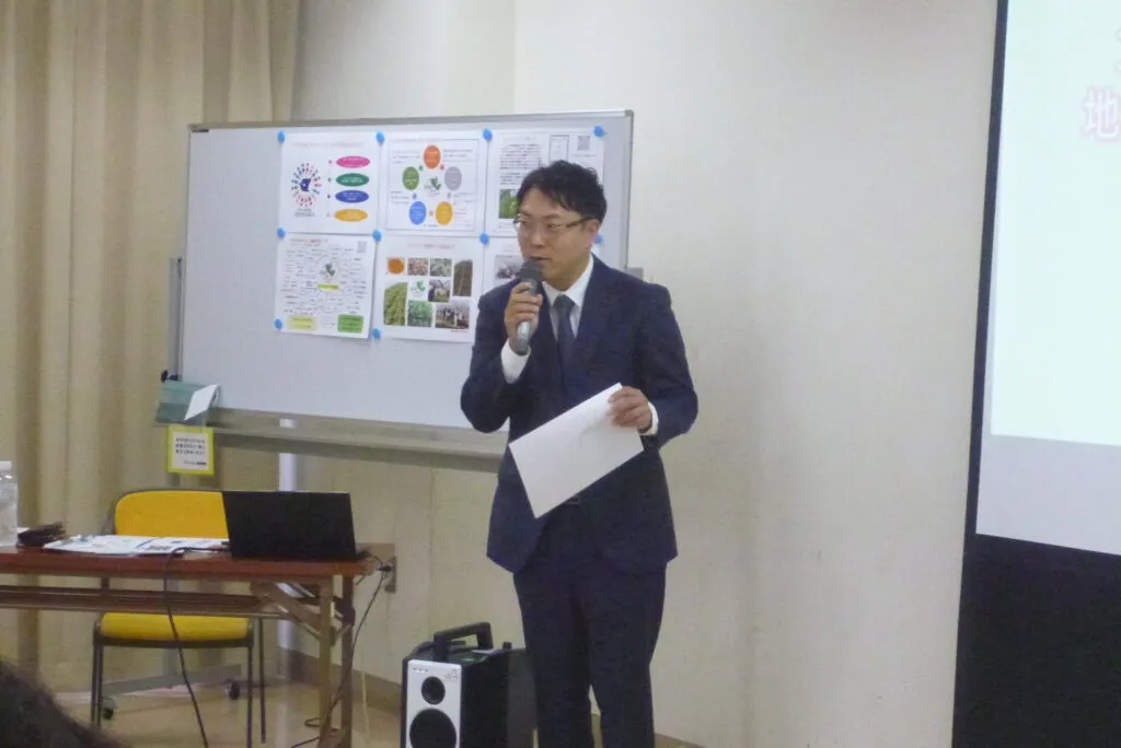文教大学国際学部国際観光学科専任講師の青木洋高さん。写真提供:えどがわメティ普及会。