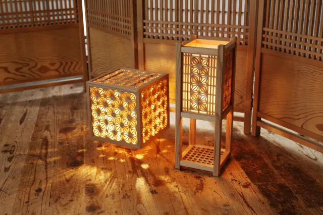 江戸組子 建松
