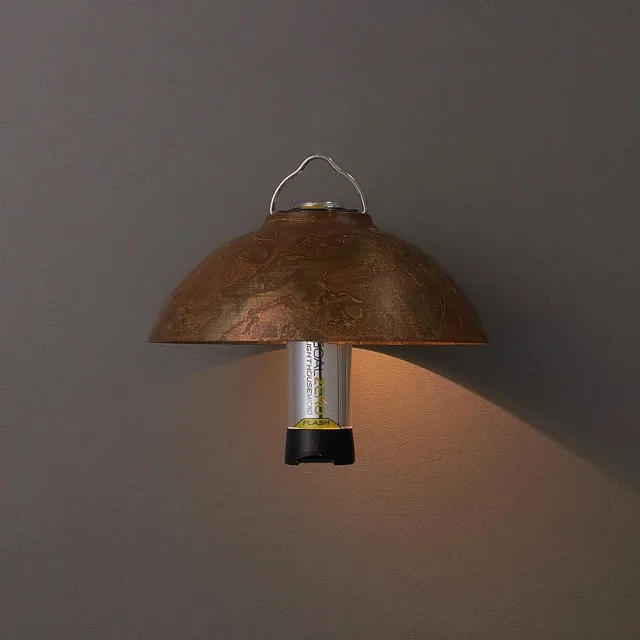 LAMP SHADE for goal zero_真鍮・ヘビ柄