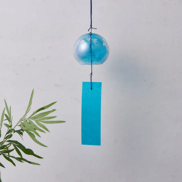 江戸風鈴 金魚 紺碧